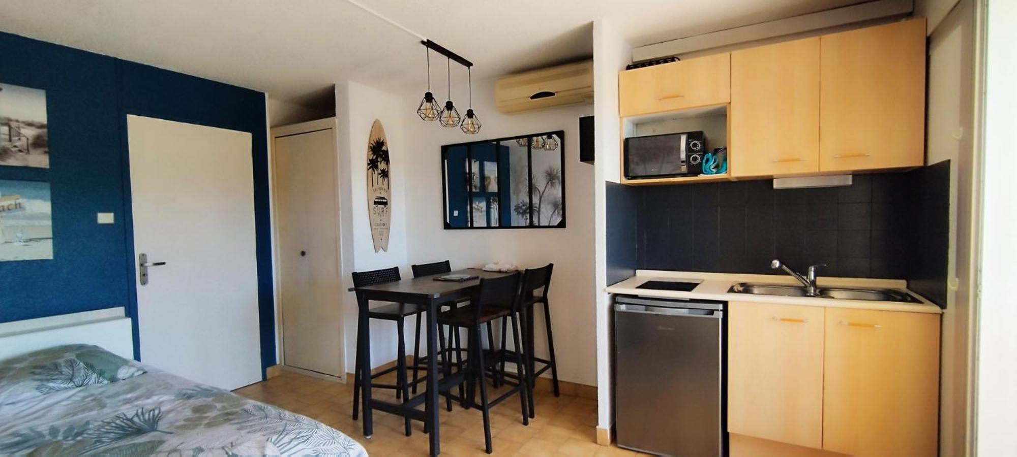 Superbe Studio Cabine, Cap D'Agde Kültér fotó